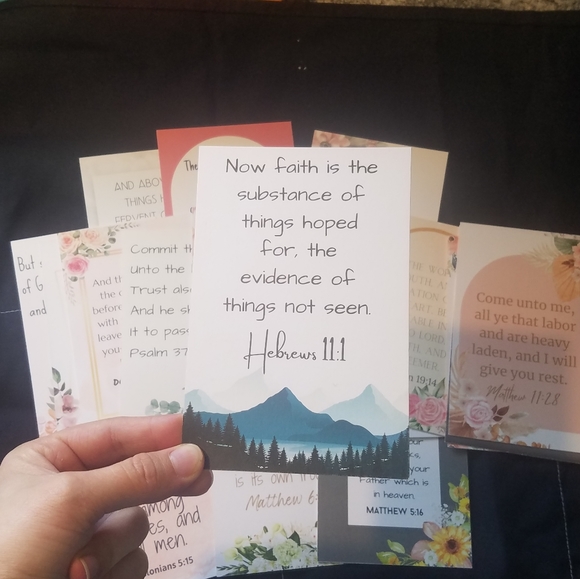Scripture Card Sets, Gifts for Christmas - Picture 1 of 6